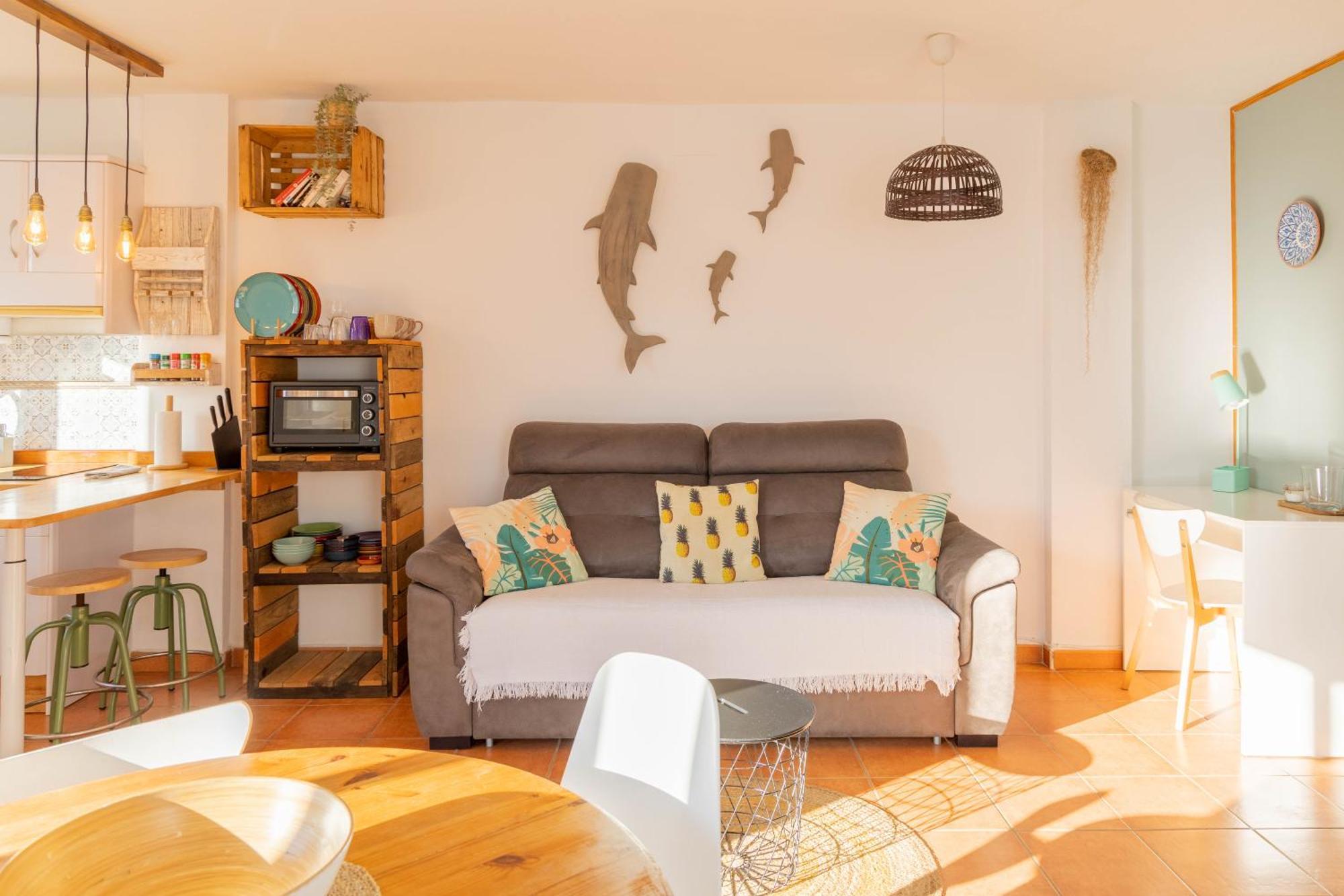 Tarifa Cozy House - Beach View & Balcony Dış mekan fotoğraf